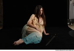 BARBORA LYING POSE WITH SWORD